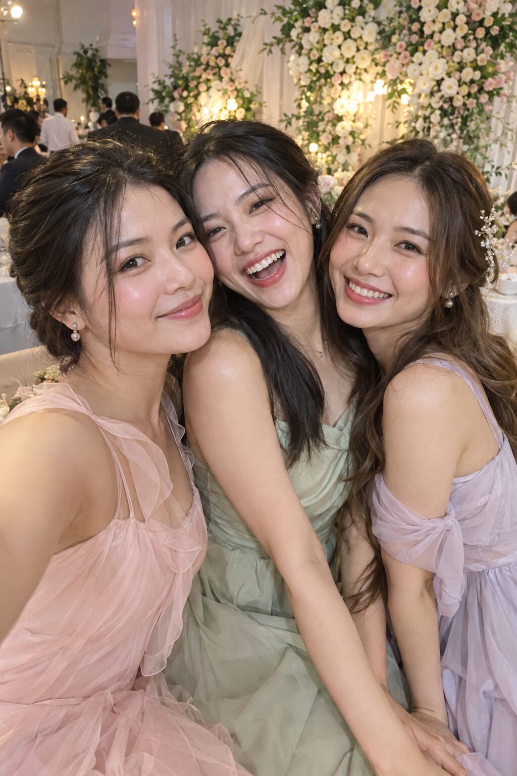 Ảnh khách mời gửi lên màn hình